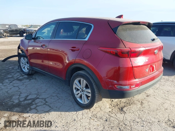 2019 Kia Sportage LX with VIN KNDPM3AC2K7562151, listed as a IAAI auction lot 41815081 with 119,508 mi miles and . Bid and sale history available at carsss.com. Image 3.