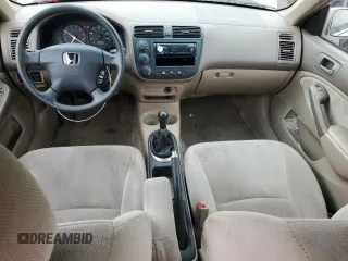 2001 Honda Civic EX with VIN 1HGES257X1L048799, listed as a Copart auction lot 51830975 with 201,051 mi miles and Salvage Title. Bid and sale history available at carsss.com. Image 8.