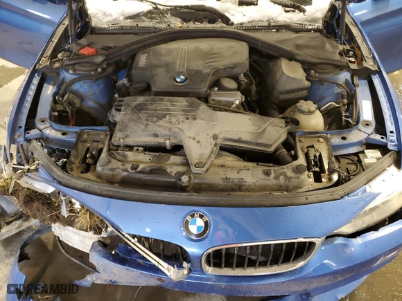 2015 BMW 4 Series 428i xDrive with VIN WBA3N5C54FK197767, listed as a Copart auction lot 44041735 with 100,132 mi miles and Salvage Title. Bid and sale history available at carsss.com. Image 11.