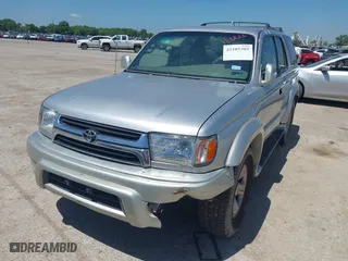 2002 Toyota 4Runner Limited with VIN JT3GN87RX20239209, listed as a IAAI auction lot 42105302 with 266,064 mi miles. Bid and sale history available at carsss.com. Image 2.