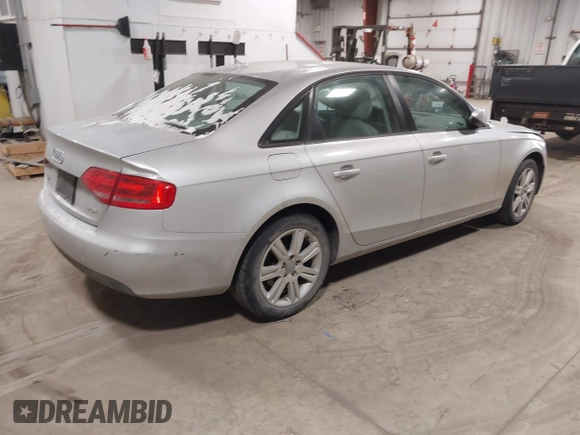 2010 Audi A4 2.0T Premium with VIN WAUAFAFL5AN058231, listed as a IAAI auction lot 41561885 with 100,975 mi miles. Bid and sale history available at carsss.com. Image 4.