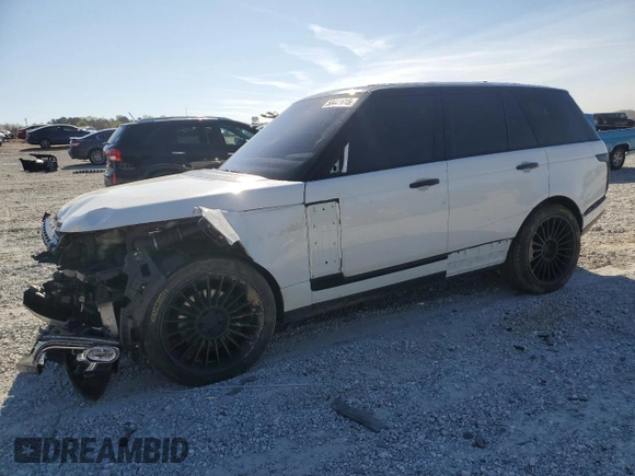 2016 Land Rover Range Rover HSE z VIN SALGS2KF7GA244473, wystawiony jako Copart lot #50441615 z przebiegiem 98 696 mil mil oraz Szkoda całkowita • Salvage title. Historia ofert i sprzedaży dostępna na DreamBid. Obrazek 1.