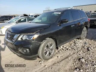 2018 Nissan Pathfinder SV with VIN 5N1DR2MNXJC651799, listed as a Copart auction lot 49705995 with 63,051 mi miles and Salvage Title. Bid and sale history available at carsss.com. Image 1.