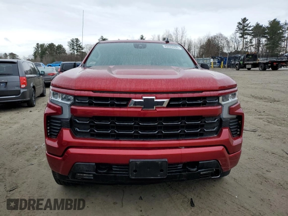 2023 Chevrolet Silverado 1500 RST with VIN 1GCUDEED0PZ333366, listed as a Copart auction lot 43222455 with 21,732 mi miles and Salvage Title. Bid and sale history available at DreamBid. Image 5.