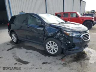 2019 Chevrolet Equinox LS with VIN 3GNAXHEV8KL183423, listed as a Copart auction lot 53156945 with 56,685 mi miles and Non Repairable. Bid and sale history available at carsss.com. Image 4.