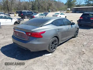 2017 Nissan Maxima SV with VIN 1N4AA6AP6HC433063, listed as a IAAI auction lot 41824120 with 130,692 mi miles and . Bid and sale history available at DreamBid. Image 4.