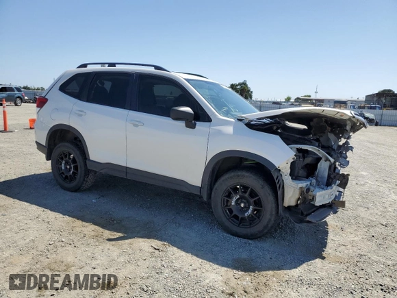 2020 Subaru Forester with VIN JF2SKADC1LH449773, listed as a Copart auction lot 55534575 with 73,822 mi miles and Salvage title. Bid and sale history available at DreamBid. Image 4.