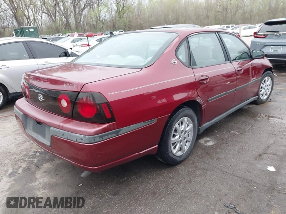 2005 Chevrolet Impala with VIN 2G1WF52E759282464, listed as a IAAI auction lot 41939488 with 236,212 mi miles and . Bid and sale history available at DreamBid. Image 4.