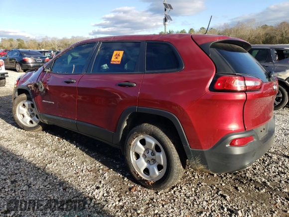 2016 Jeep Cherokee Altitude with VIN 1C4PJLAB3GW128172, listed as a Copart auction lot 87269934 with 42,303 mi miles and Salvage Title. Bid and sale history available at DreamBid. Image 2.