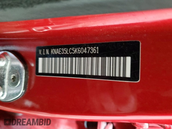 2019 Kia Stinger GT with VIN KNAE35LC5K6047361, listed as a Copart auction lot 48106325 with 130,584 mi miles and Salvage Title. Bid and sale history available at DreamBid. Image 13.