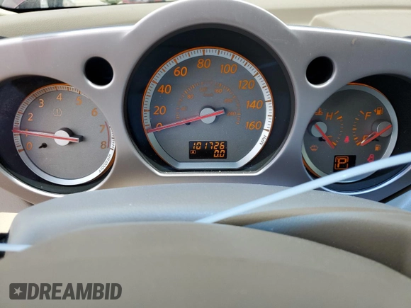 2007 Nissan Murano S z VIN JN8AZ08T67W507215, wystawiony jako Copart lot #56921305 z przebiegiem 101 726 mil mil oraz Czysty tytuł • Clean title. Historia ofert i sprzedaży dostępna na DreamBid. Obrazek 9.
