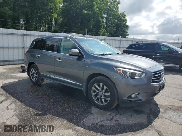 2015 Infiniti QX60 с VIN 5N1AL0MM1FC517254, выставлен на аукционе Copart как лот 59553725 с пробегом 141 889 миль миль и Списание • Salvage title. История ставок и продаж доступна на DreamBid. Изображение 4.