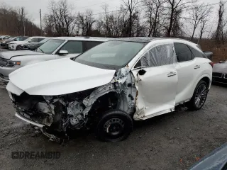 2024 Lexus RX with VIN JTJCJMGA9R2015210, listed as a Copart auction lot 49382125 with Not Provided miles and Salvage Title. Bid and sale history available at carsss.com. Image 1.
