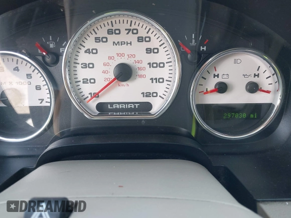 2006 Ford F-150 XLT with VIN 1FTPW14516FB54618, listed as a IAAI auction lot 41990568 with 297,030 mi miles and . Bid and sale history available at DreamBid. Image 7.