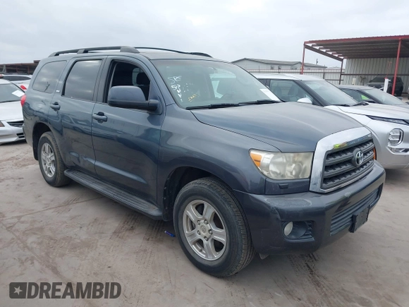 2010 Toyota Sequoia SR5 with VIN 5TDZM5G11AS001275, listed as a IAAI auction lot 41499094 with 194,750 mi miles. Bid and sale history available at carsss.com. Image 1.