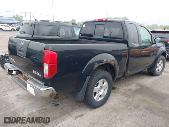 2006 Nissan Frontier SE with VIN 1N6AD06W36C405018, listed as a IAAI auction lot 42378683 with 172,704 mi miles and . Bid and sale history available at DreamBid. Image 4.