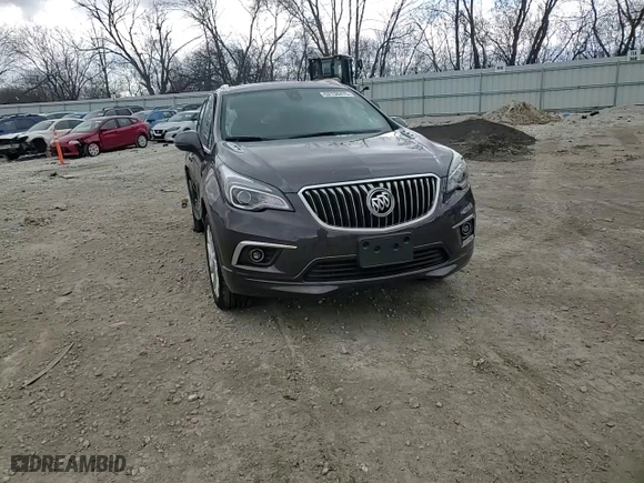 2017 Buick Envision Premium I with VIN LRBFXESX5HD122174, listed as a Copart auction lot 52138475 with 19,655 mi miles and Non Repairable. Bid and sale history available at carsss.com. Image 14.