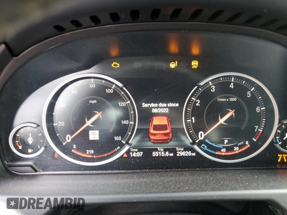 2019 BMW X6 sDrive35i with VIN 5UXKU0C50K0H99481, listed as a Copart auction lot 64428322 with 29,626 mi miles. Bid and sale history available at carsss.com. Image 8.