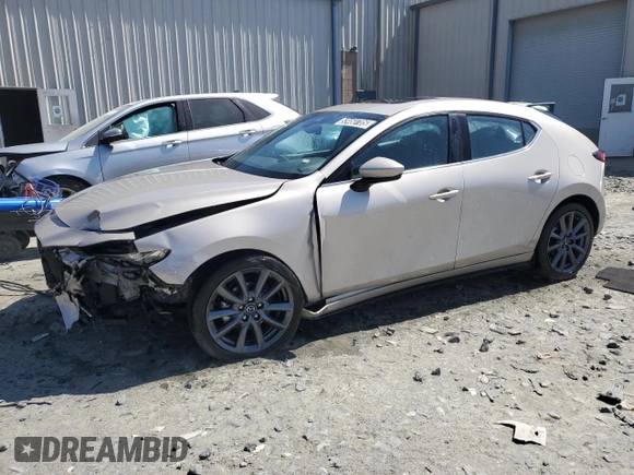 2023 Mazda 3 S Preferred with VIN JM1BPALM3P1610942, listed as a Copart auction lot 53460705 with Not Provided miles and Salvage Title. Bid and sale history available at DreamBid. Image 1.