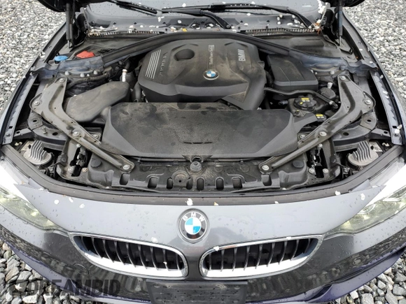 2019 BMW 4 Series 430i xDrive with VIN WBA4Z3C56KEC58481, listed as a Copart auction lot 55330405 with 57,617 mi miles and Salvage title. Bid and sale history available at DreamBid. Image 11.