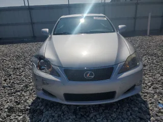 2010 Lexus IS 350 C with VIN JTHFE2C22A2504798, listed as a Copart auction lot 55393485 with 137,259 mi miles and Salvage Title. Bid and sale history available at DreamBid. Image 5.