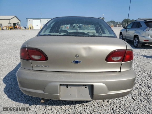 2001 Chevrolet Cavalier with VIN 1G1JC524317158701, listed as a Copart auction lot 67865164 with 84,286 mi miles and Salvage Title. Bid and sale history available at carsss.com. Image 6.
