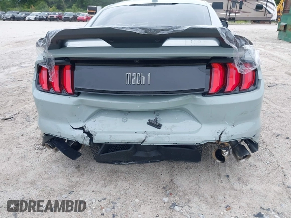 2022 Ford Mustang Mach 1 with VIN 1FA6P8R08N5551350, listed as a IAAI auction lot 39997217 with 17,534 mi miles and . Bid and sale history available at DreamBid. Image 6.
