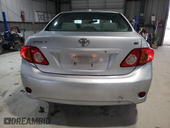 2009 Toyota Corolla with VIN JTDBL40E19J025404, listed as a Copart auction lot 48001935 with 177,159 mi miles and Clean Title. Bid and sale history available at carsss.com. Image 6.