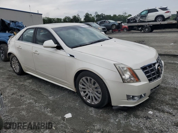 2012 Cadillac CTS Premium with VIN 1G6DS5E35C0107306, listed as a Copart auction lot 57486615 with 149,012 mi miles and Salvage title. Bid and sale history available at DreamBid. Image 4.