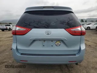 2015 Toyota Sienna LE AAS with VIN 5TDKK3DC0FS682599, listed as a Copart auction lot 45559945 with 66,031 mi miles and Salvage Title. Bid and sale history available at carsss.com. Image 6.