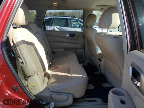 2015 Nissan Pathfinder SV with VIN 5N1AR2MN7FC669994, listed as a Copart auction lot 49634055 with 85,471 mi miles and Salvage Title. Bid and sale history available at carsss.com. Image 11.