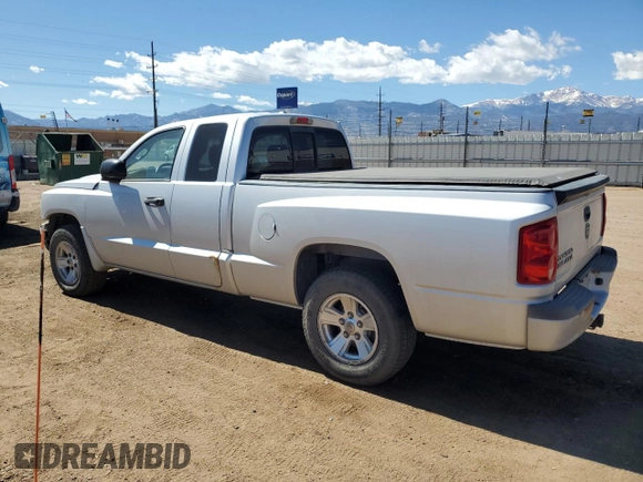 2008 Dodge Dakota SLT with VIN 1D7HW42K08S544639, listed as a Copart auction lot 50116885 with 109,824 mi miles and Salvage Title. Bid and sale history available at carsss.com. Image 2.