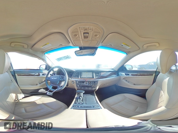 2018 Genesis G80 3.8L z VIN KMHGN4JE1JU226622, wystawiony jako Copart lot #54311945 z przebiegiem 52 742 mil mil oraz Szkody całkowita. Historia ofert i sprzedaży dostępna na DreamBid. Obrazek 15.