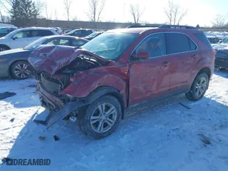 2013 Chevrolet Equinox LT with VIN 1GNALDEK0DZ100623, listed as a IAAI auction lot 41314989 with 132,778 mi miles. Bid and sale history available at carsss.com. Image 2.