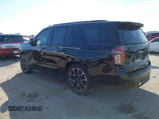 2024 Chevrolet Tahoe RST with VIN 1GNSCRKD7RR224919, listed as a IAAI auction lot 41588409 with 17,247 mi miles and . Bid and sale history available at DreamBid. Image 3.