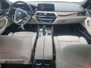 2017 BMW 5 Series 540i with VIN WBAJE5C37HG913993, listed as a Copart auction lot 51420545 with 74,320 mi miles and Salvage title. Bid and sale history available at DreamBid. Image 8.