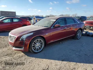 2017 Cadillac CT6 Premium Luxury AWD with VIN 1G6KF5RSXHU151461, listed as a Copart auction lot 84647814 with 51,266 mi miles and Salvage title. Bid and sale history available at DreamBid. Image 1.