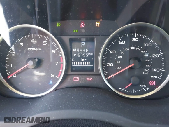 2015 Subaru Crosstrek Premium with VIN JF2GPADC4F8280800, listed as a IAAI auction lot 41680863 with 146,795 mi miles and . Bid and sale history available at DreamBid. Image 7.