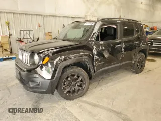 2018 Jeep Renegade Altitude with VIN ZACCJBBB0JPJ02234, listed as a Copart auction lot 59353515 with 136,980 mi miles and Non repairable. Bid and sale history available at DreamBid. Image 1.