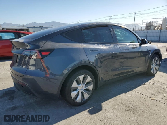 2023 Tesla Model Y Long Range with VIN 7SAYGDEE6PA032862, listed as a Copart auction lot 46542405 with 12,181 mi miles and Salvage Title. Bid and sale history available at DreamBid. Image 3.