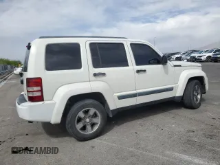 2008 Jeep Liberty Sport with VIN 1J8GP28K58W206783, listed as a Copart auction lot 53523975 with 197,100 mi miles and Salvage Title. Bid and sale history available at DreamBid. Image 3.