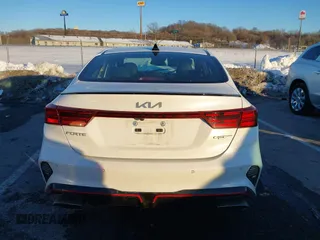 2023 Kia Forte GT with VIN 3KPF44AC3PE539891, listed as a IAAI auction lot 41328379 with 40,238 mi miles and . Bid and sale history available at carsss.com. Image 16.
