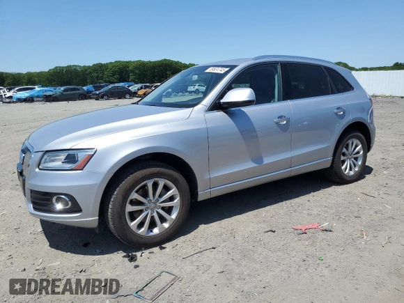 2016 Audi Q5 Premium with VIN WA1C2AFP4GA025662, listed as a Copart auction lot 59624745 with 86,766 mi miles and Clean title. Bid and sale history available at DreamBid. Image 1.