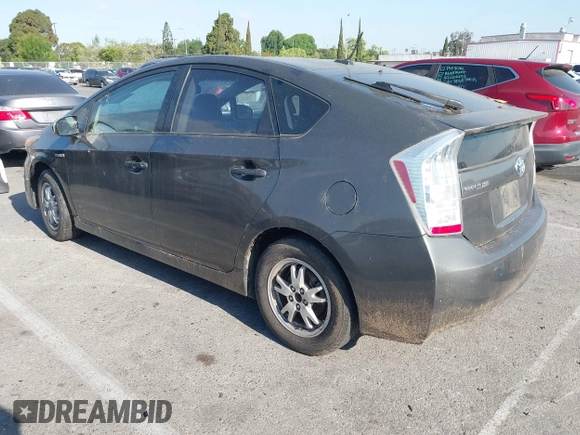 2010 Toyota Prius II with VIN JTDKN3DUXA1030143, listed as a IAAI auction lot 42051992 with 209,583 mi miles. Bid and sale history available at carsss.com. Image 3.