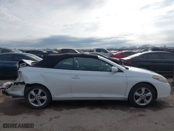 2007 Toyota Camry Solara SE with VIN 4T1FA38PX7U129923, listed as a IAAI auction lot 41889959 with 215,854 mi miles. Bid and sale history available at carsss.com. Image 14.