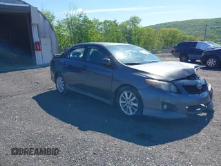 2010 Toyota Corolla with VIN 2T1BU4EE4AC389631, listed as a IAAI auction lot 41732524 with Not Provided miles. Bid and sale history available at carsss.com. Image 1.