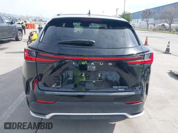 2024 Lexus NX with VIN JTJKKCFZ2R2037740, listed as a IAAI auction lot 41679598 with 6,907 mi miles. Bid and sale history available at carsss.com. Image 17.