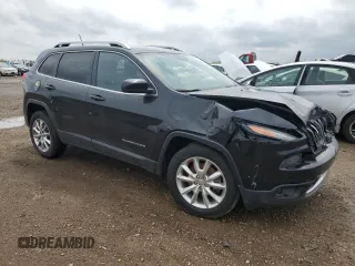 2014 Jeep Cherokee Limited with VIN 1C4PJMDS4EW151281, listed as a Copart auction lot 55448565 with 159,841 mi miles and Salvage title. Bid and sale history available at DreamBid. Image 4.