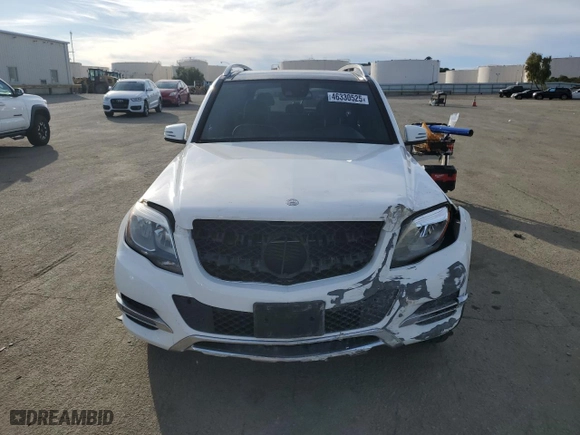 2013 Mercedes-Benz GLK-Class GLK 350 with VIN WDCGG5HB1DG115436, listed as a Copart auction lot 46330525 with 106,249 mi miles and Salvage Title. Bid and sale history available at carsss.com. Image 5.