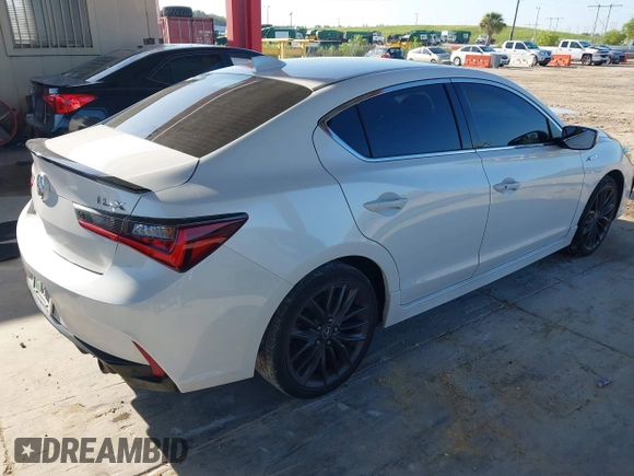 2022 Acura ILX Premium with VIN 19UDE2F86NA008912, listed as a IAAI auction lot 42567120 with 68,744 mi miles and . Bid and sale history available at DreamBid. Image 4.